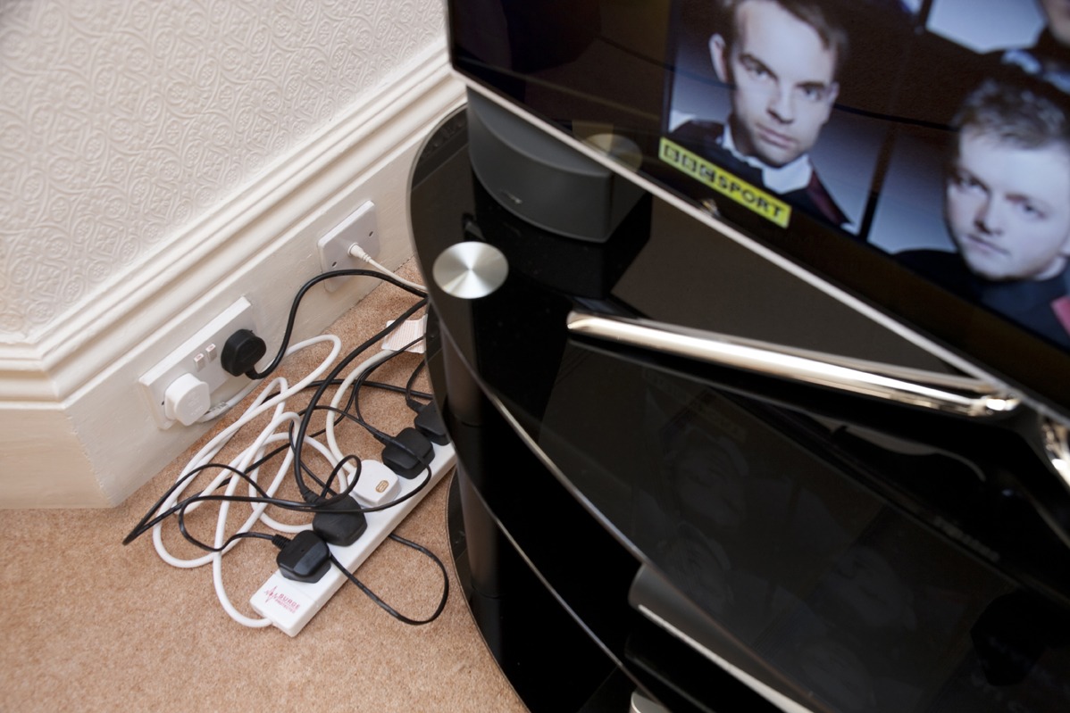 Cable Tidy Unit Before