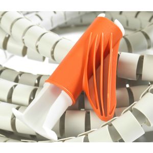 Cable Tidy and Applicator Kit - 20PP - 2.5 mtr White
