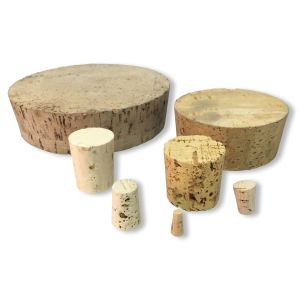 High Quality Natural Cork Tapered Stopper Bungs size 47.5mm / 50mm
