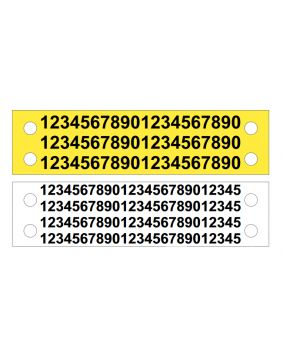 Printed Cable Markers 25mm x 80mm