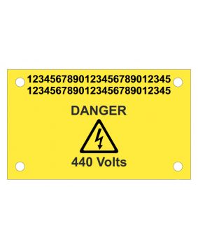 Tie-On Tip Tag Markers size 60 x 80mm Pre-Printed