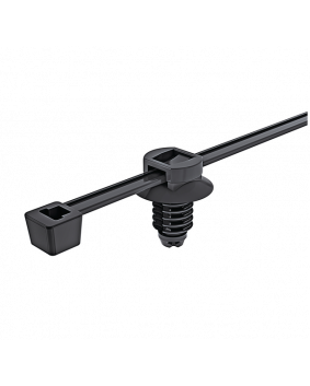 Hellermann T50RFT7 2-Piece Fixing Ties with Fir Tree & Disc 200 x 4.6mm