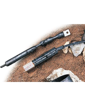 CFM Medium Wall Cross-Linked Polyolefin providing insulation over components, lying on the ground outside