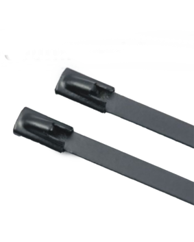 Heavy Duty Stainless Steel Cable Ties Coated size 300 x 4.6mm