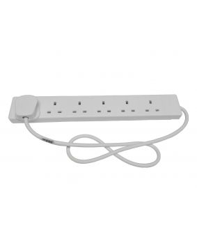 6 Way Socket Extension Lead