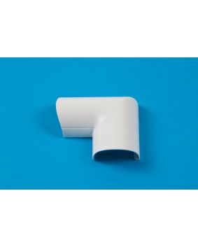 30 x 15mm Clip-Over Door Top Bend White