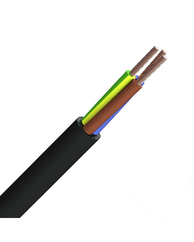 H07RN-F Heavy Duty Flexible Mains & Control Cable EPR/PCP, 3 core on a white background