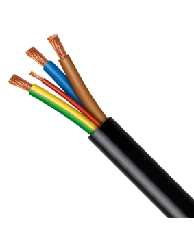 H07RN-F Heavy Duty Flexible Mains & Control Cable EPR/PCP, 4 core on a white background