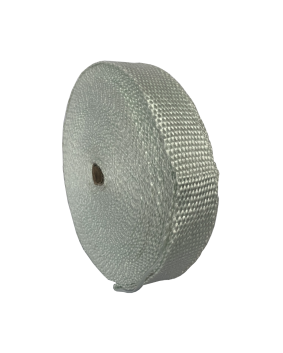 HILEXH Fibreglass Exhaust Heat Wrap (50mm x 3mm) WHITE - Various Lengths