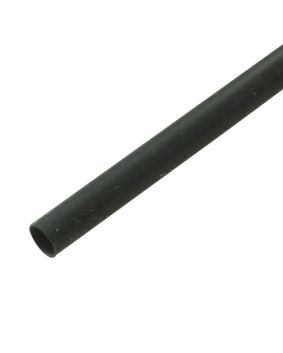 Low Fire Hazard Zero Halogen Heat Shrink HZ-100 - 3.2mm I.D / 1.6mm I.D Black - Round/Blown Material 