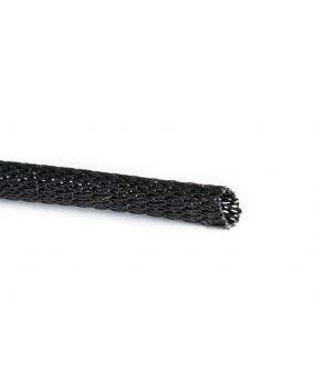 Expando PT Plus PET Braided Sleeving Black 6mm