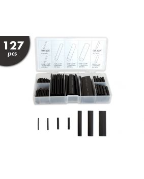127 Pc Heat Shrink Kit - Black