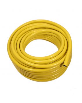 Yellow Reinforced Garden Hose Coil