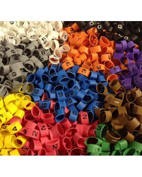 International Colour Coded Heat Shrink Cable Markers size 1.6/0.8