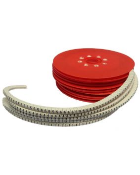 Chevron Cut PVC Cable Markers