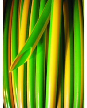 Green/Yellow PVC Earth Sleeving
