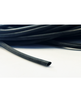 Industrial Grade Santoprene Tubing 3.0mm I/D 0.75mm Wall in Black