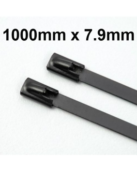 Heavy Duty Stainless Steel Cable Ties Coated 1000mm x 7.9mm