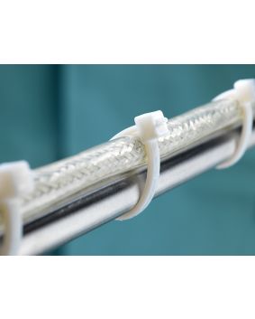 Strong-Ty™ Kynar® cable ties size 203mm Long Natural (UV Exposure)