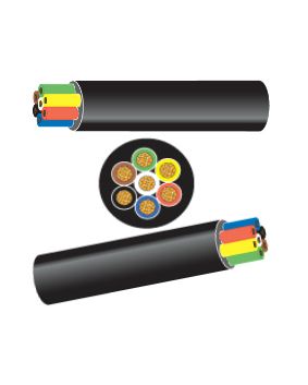 Thin Wall 7 Core Auto Cable 6 x 32/0.2, 1 x 28/0.30 16.5 & 25.0 amps TW07/02