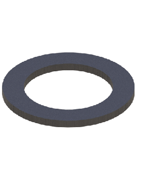 Cembre Sealing Rings / Washer for Thread M12 - Black manufactured from Neoprene